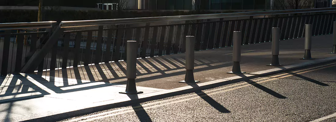 Car Bollard Installation for Parking Lots, Driveways in Largo, FL